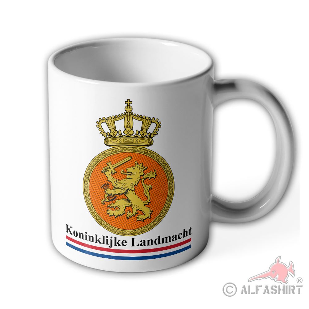 Tasse Koninklijke Landmacht Königlich Niederländische Armee Wappen #38680