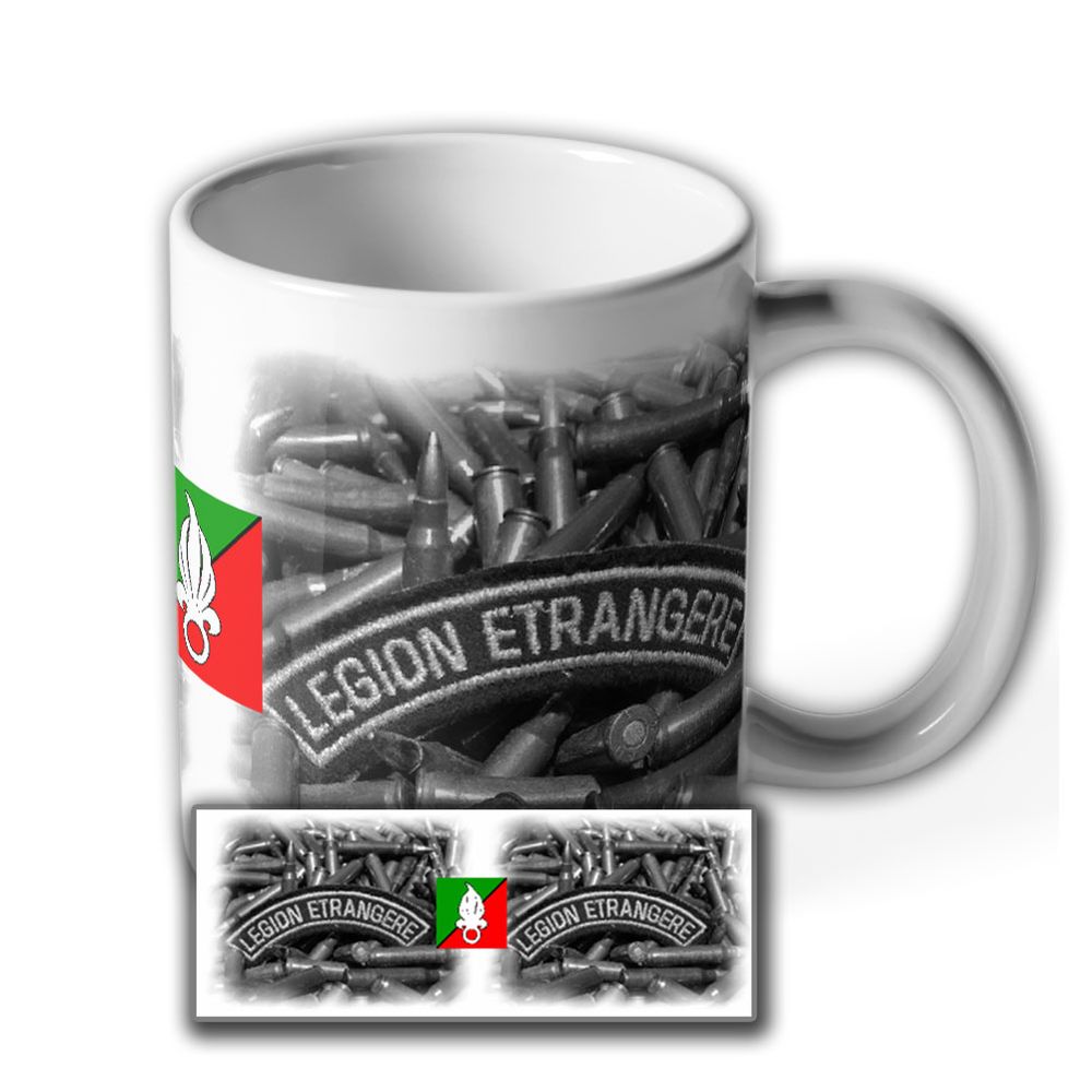 Tasse Legion Etrangere Veteran Fremdenlegion Abzeichen Frankreich Legionär 20830