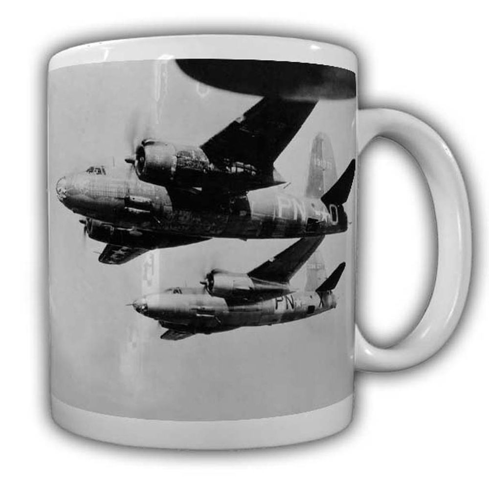 US Luftaufnahme Tasse_Airborne US Bomber Normandie D-Day#22514