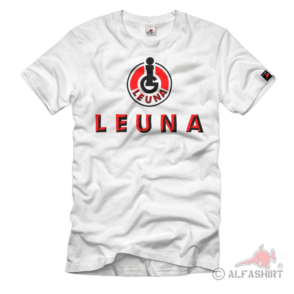 Leuna-Benzin Leunawerke IG Hydrierwerk Logo Wappen Emblem T-Shirt#33625