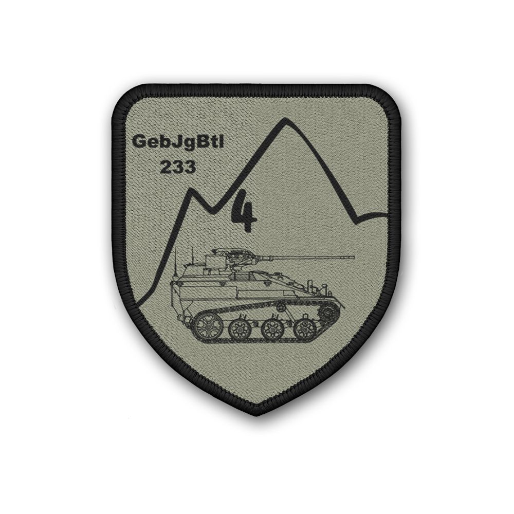 Patch 4 GebJgBtl 233 Gebirgsjägerbrigade Bad Reichenhall Gebirgsjägerbtl #30757