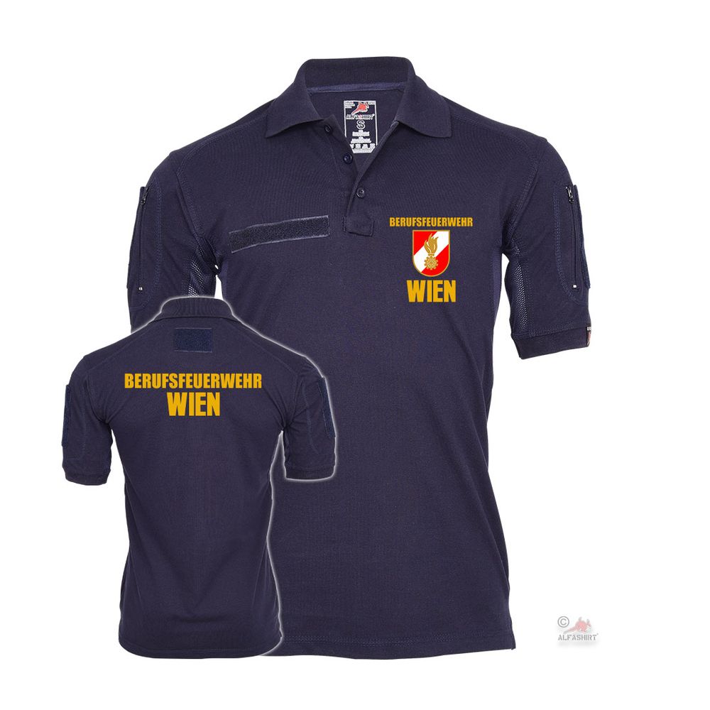 Tactical polo shirt professional fire brigade Vienna Federal Capital Austria #42792