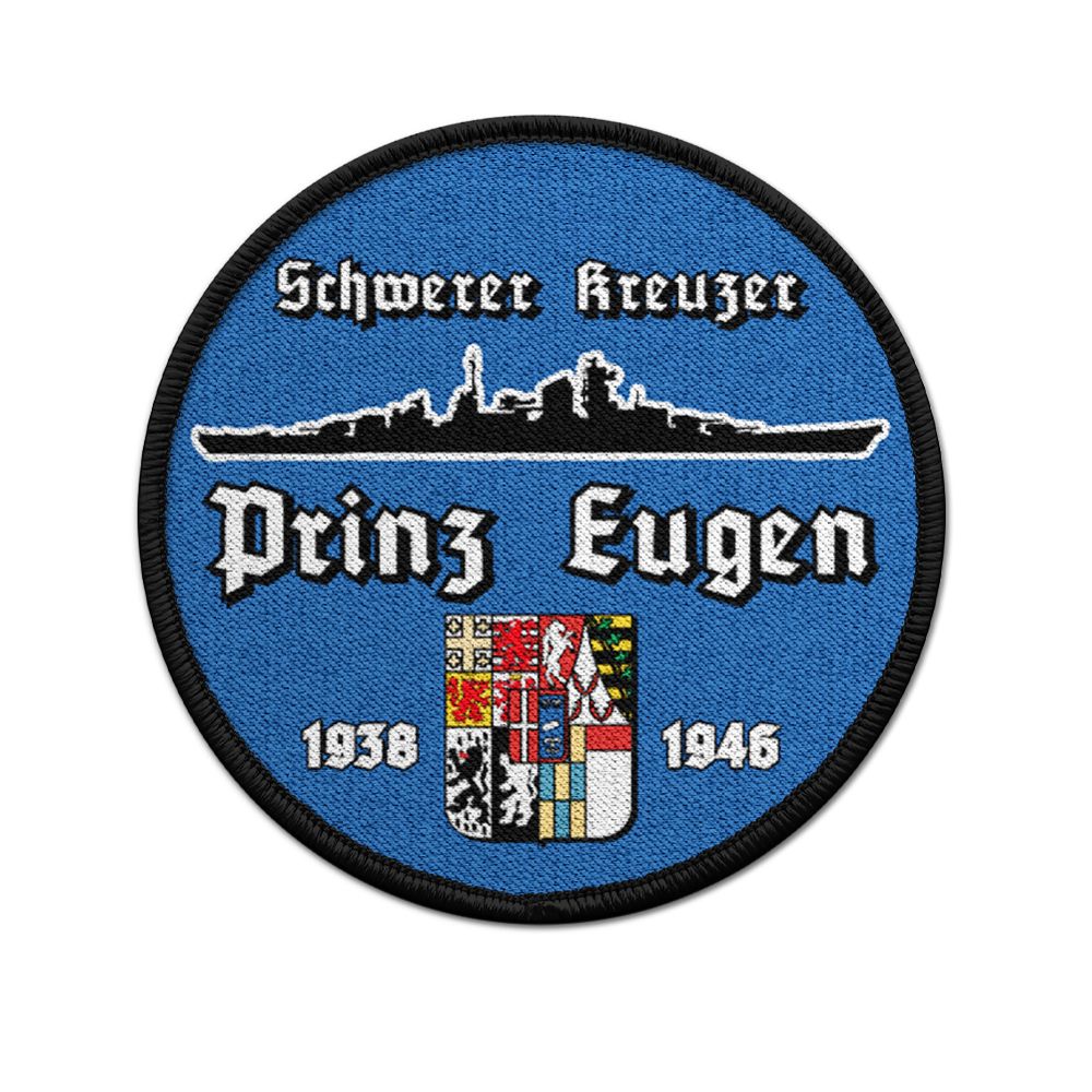 9cm Patch Heavy Cruiser Prinz Eugen Patch Marine Ship Germany # 36401