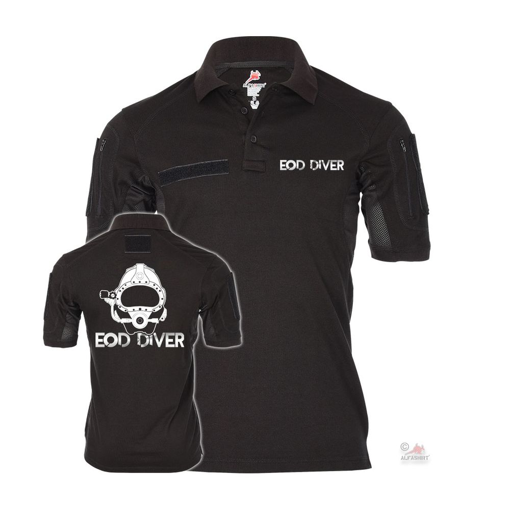 Tactical Polo Alfa EOD Diver 2 Weapon Diver Frog Man Lake Mine # 31430