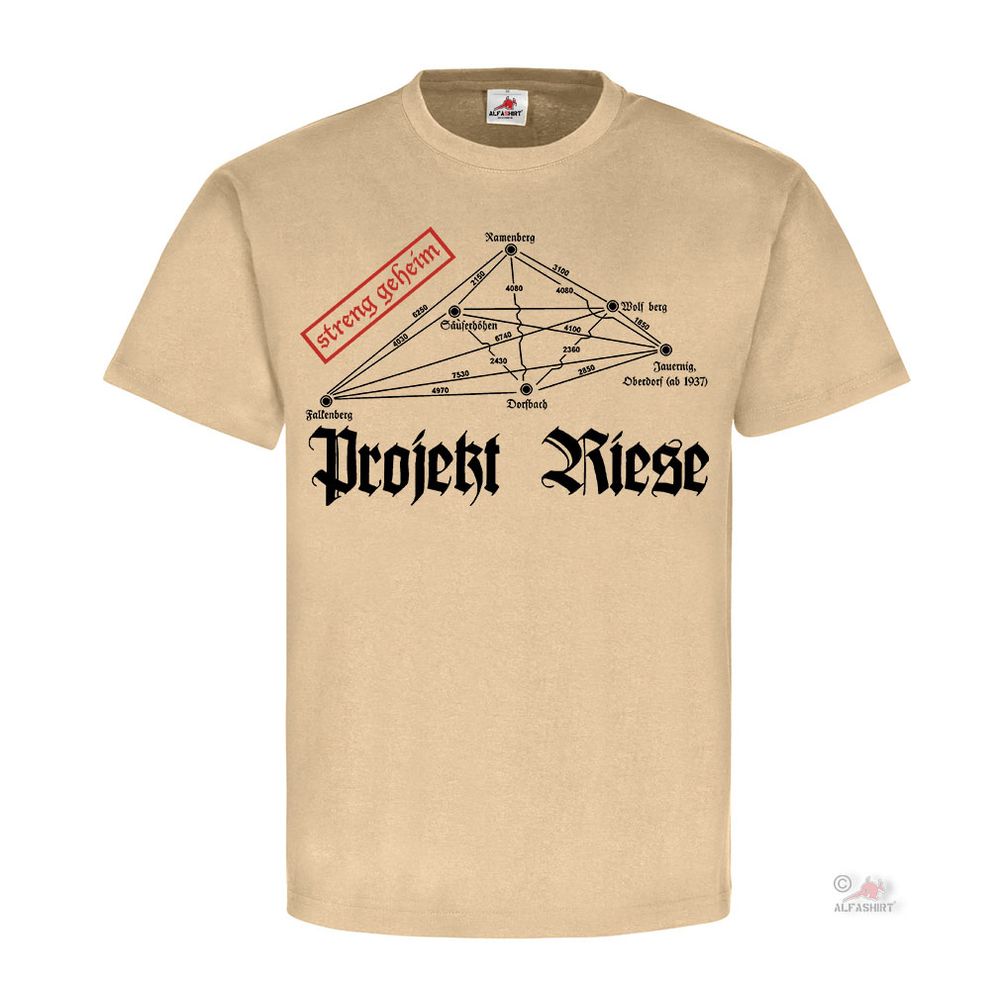 Projekt Riese Bunker Stollensysteme Schlesien Polen Eulengebirge  T Shirt #18524