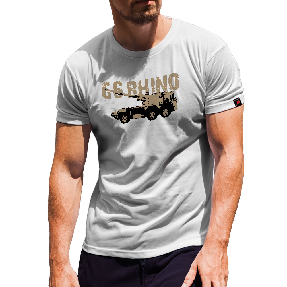 G6 Rhino Rad-Panzer Panzerwagen Süd-Afrika Aufklärer Rhodesian T-Shirt#30556