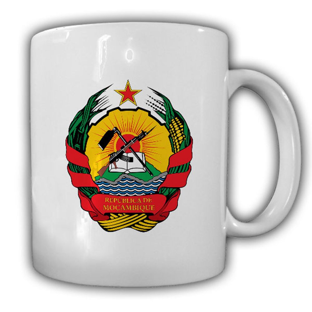 Republik Mosambik Wappen Emblem Kaffee Becher Tasse #13812