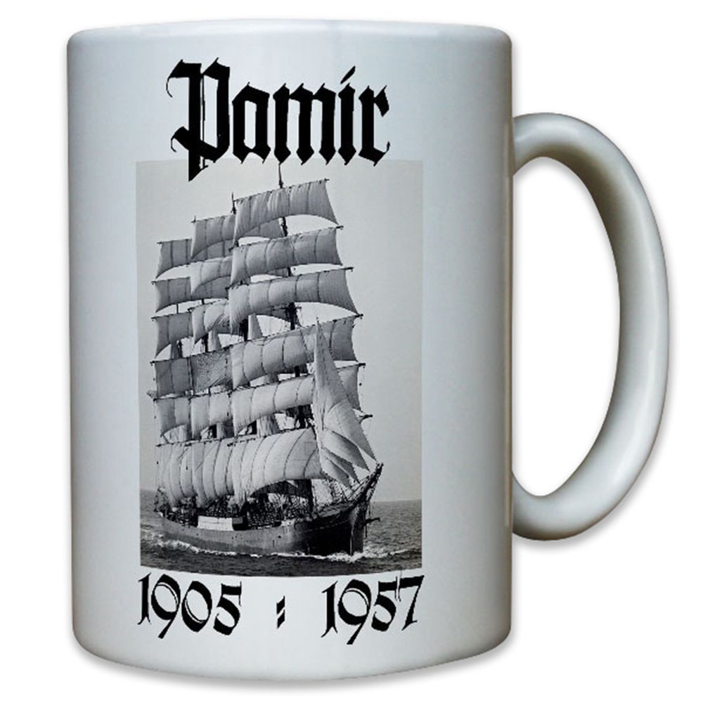 Pamir-Segelschiff Schiff Viermastbark Frachtsegler Segler - Tasse #12337