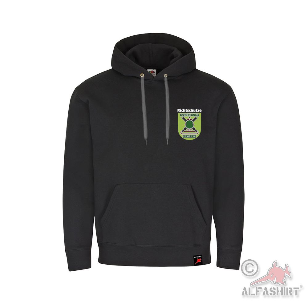 Hoodie PzGrenBtl 173 Tank Mortar Company Bundeswehr Badge #40980