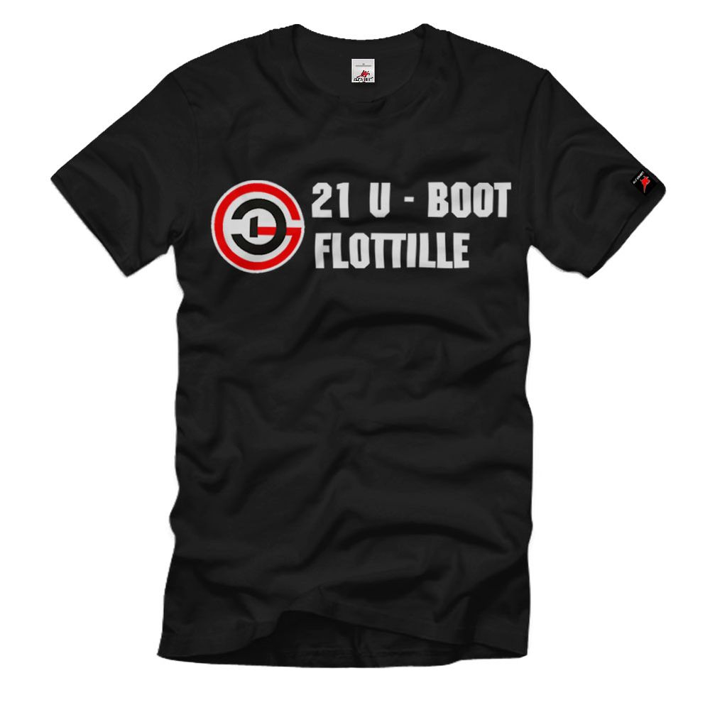 21 U-boot- Flottille Unterseebootsflottille Begleitschiff Donau T-Shirt #1641