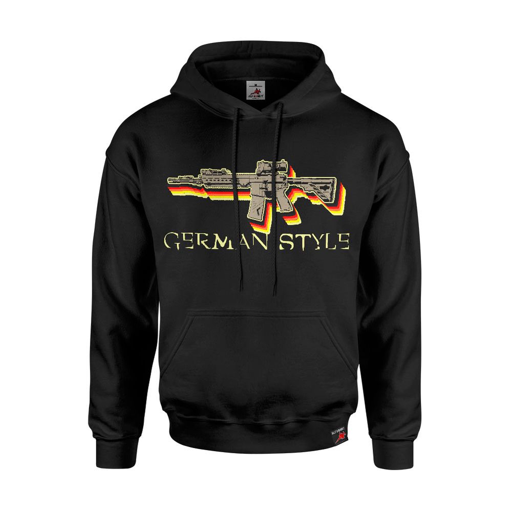 Hoodie GERMAN STYLE Sturmgewehr Bundeswehr KSK Gewehr Deutschland  #47011