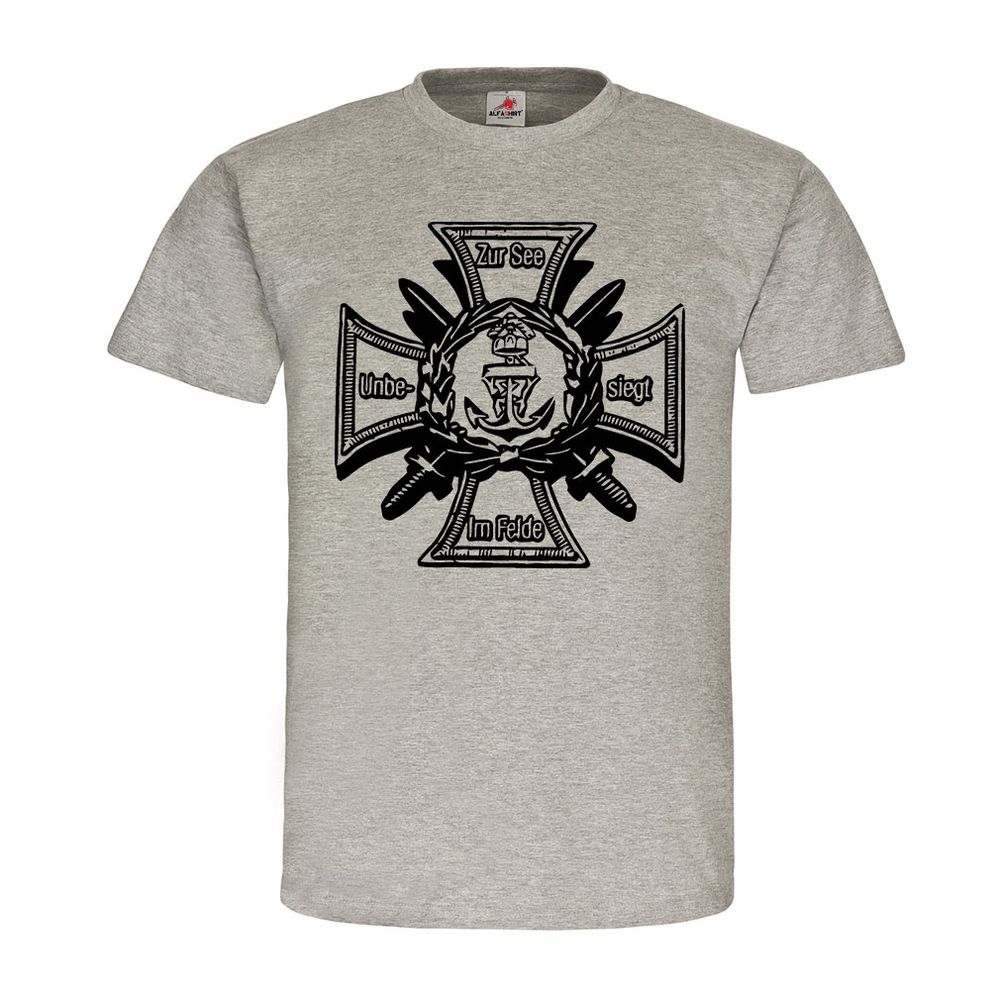 Flandernkreuz Ehren- Erinnerungskreuz des Marinekorps Orden TShirt#23127