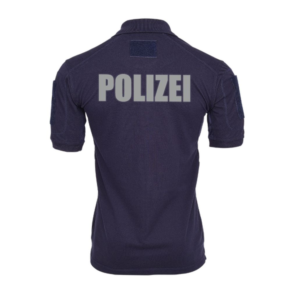 Tactical Polo Polizei reflektierend Kommissar Streife Behörde Uniform #22269db