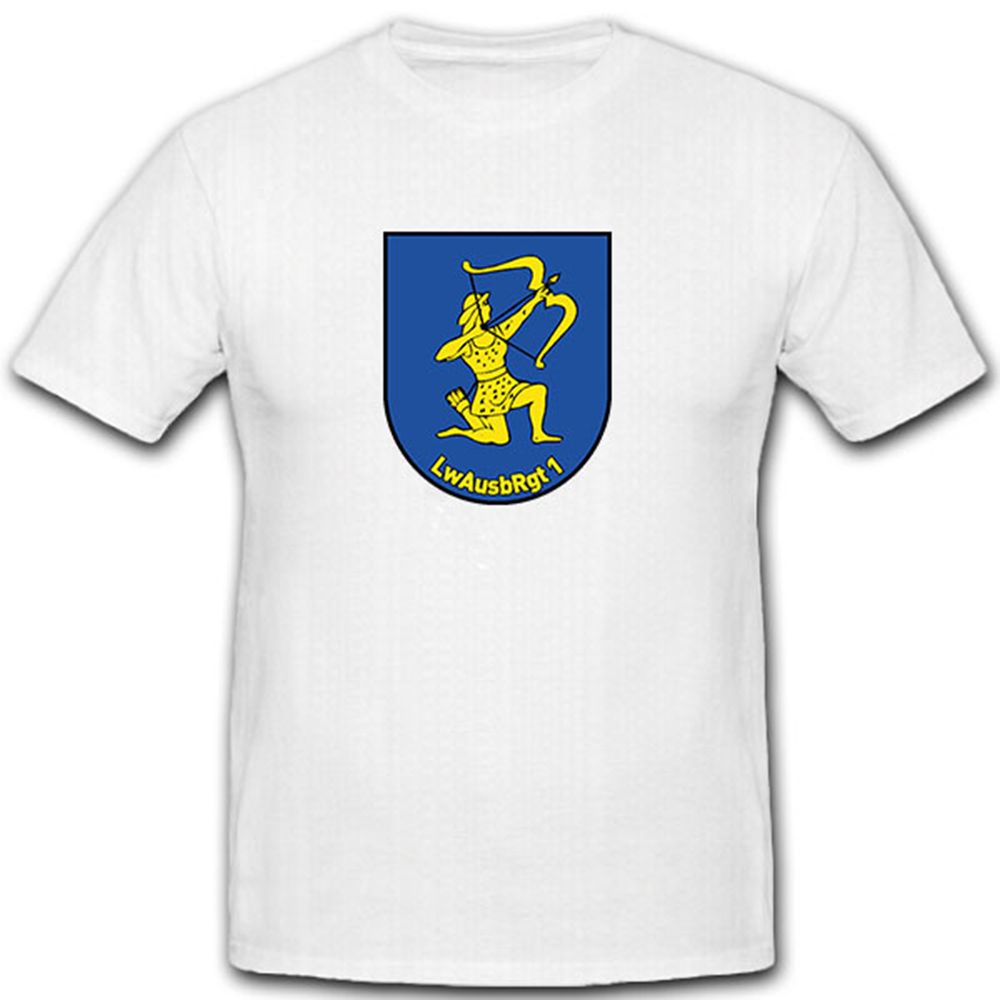 LwAusbRgt 1 Luftwaffe Ausbildungs Regiment 1 Schütze Bundeswehr- T Shirt #12000