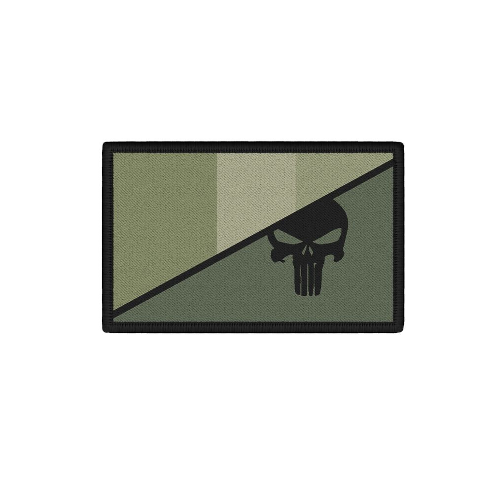 France skull tarn olive Shooter Tactical Forces army patch # 27668