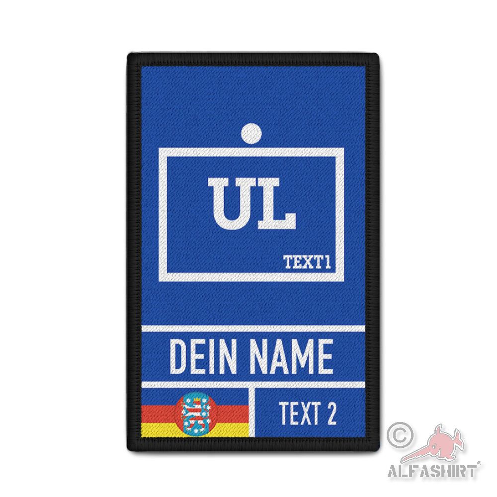 Rank Patch takt Zeichen UL Trupp Hilfswerk #K02831