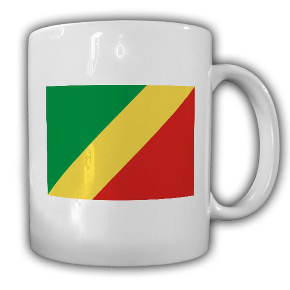 Flag Republic of the Congo Africa Répubilika ya Congo - Coffee Mug Cup # 13654