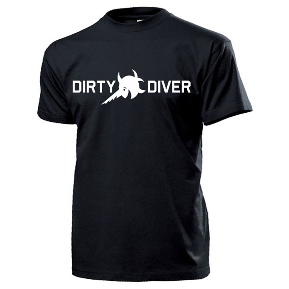 Dirty Diver Bodenfund Taucher Sägefisch Schwertfisch Sondler - T Shirt #13210