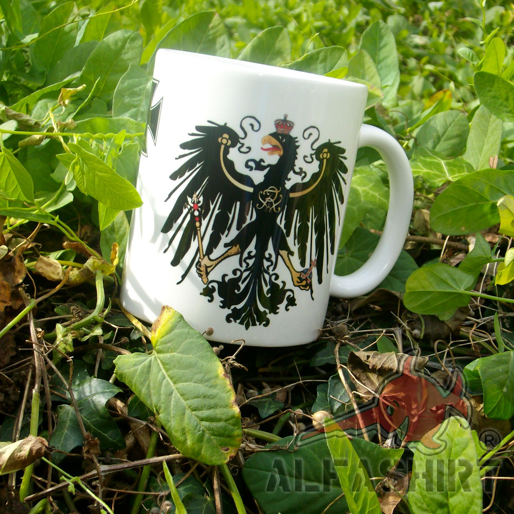 Preußen Adler Eisernes Kreuz - Tasse Becher Kaffee #2257