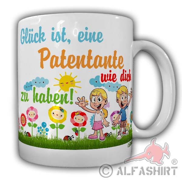 Tasse Glück ist eine Patentante wie dich zu haben Familie Paten Family Life #25575