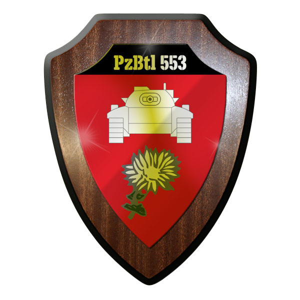 Wappenschild - PzBtl 553 Panzer Bataillon Leopard Bundeswehr #10193 w