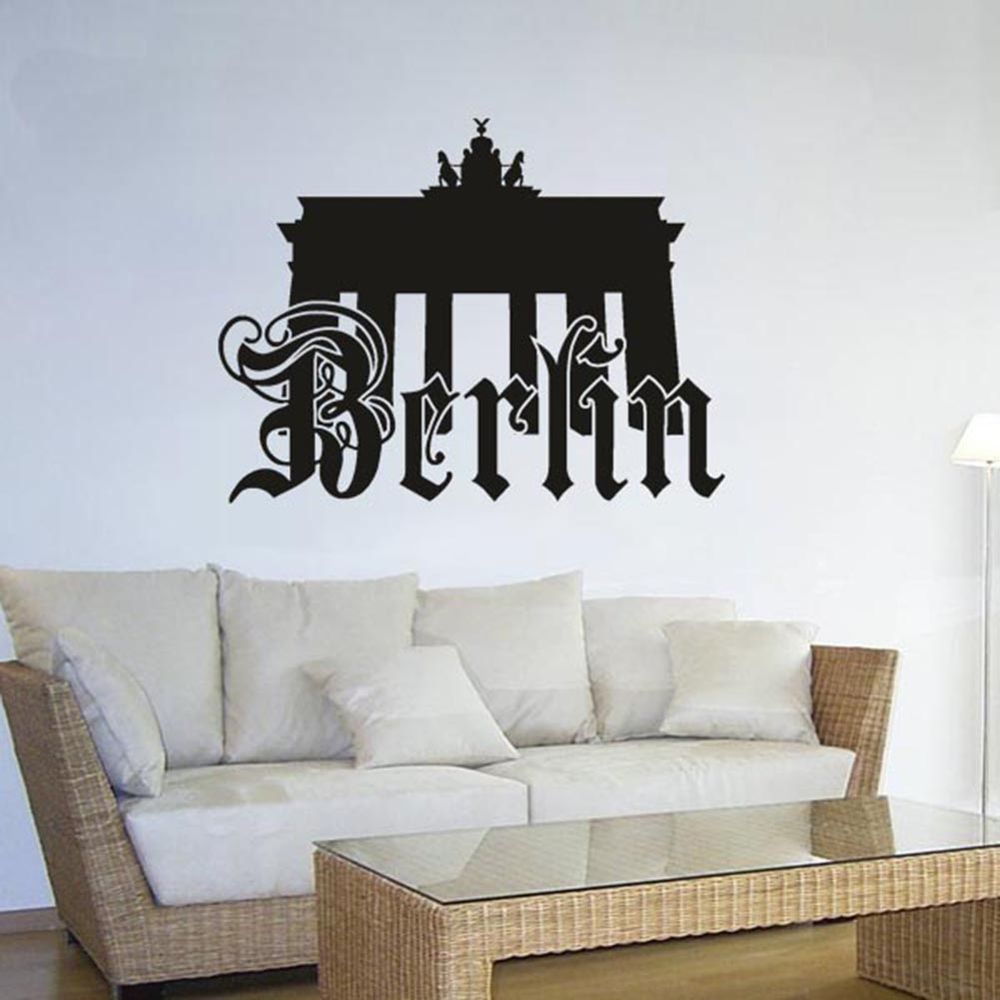 Berlin Wk Brandenburger Tor Wahrzeichen - Wandschmuck (ca. 45x59cm ) #3441