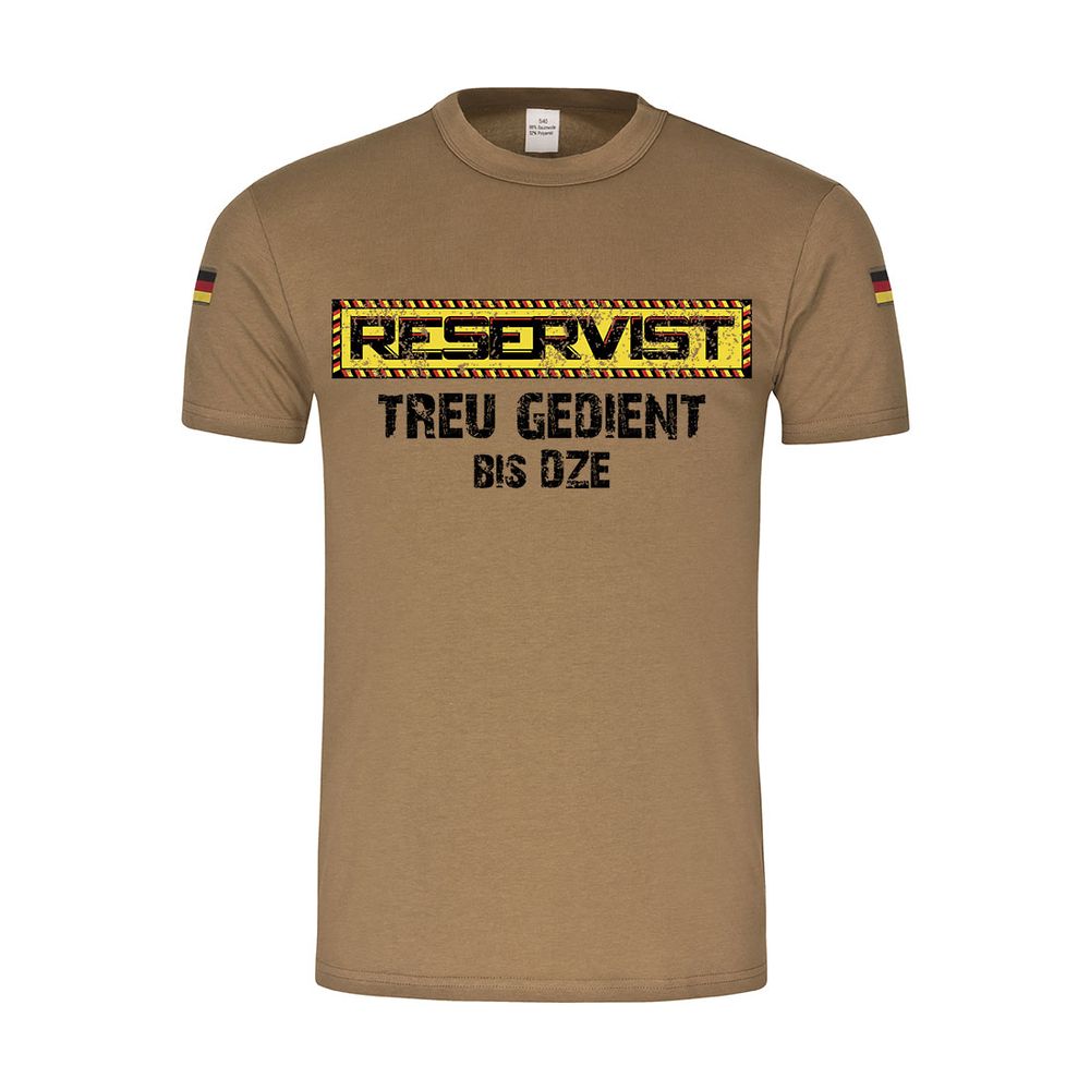 BW tropen RESERVIST treu gedient bis DZE Bundeswehr Reserve RSU Kompanie #30094