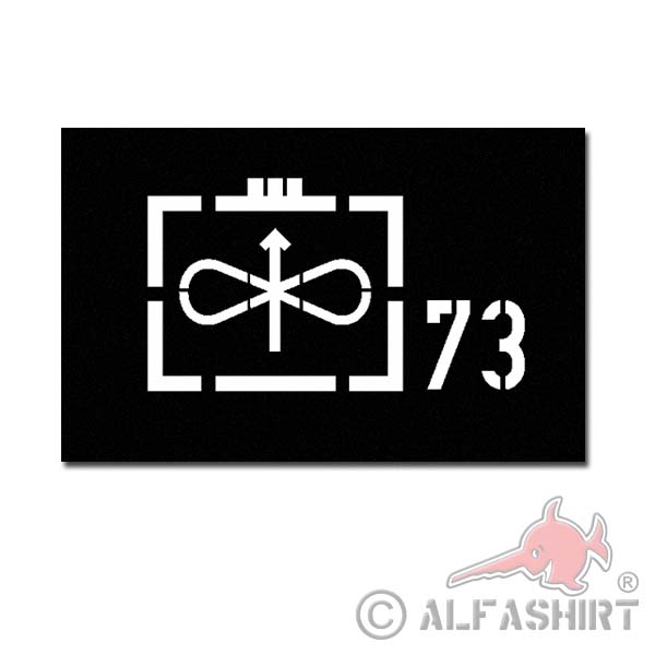 Lackierschablonen Aufkleber Jagdgeschwader 73 Luftwaffe JG73 22x14cm #A4732