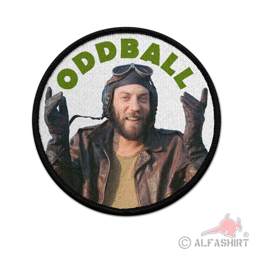 9cm Patch ODDBALL Kelly's Heroes Negative Waves Kult Kriegs Film #41731