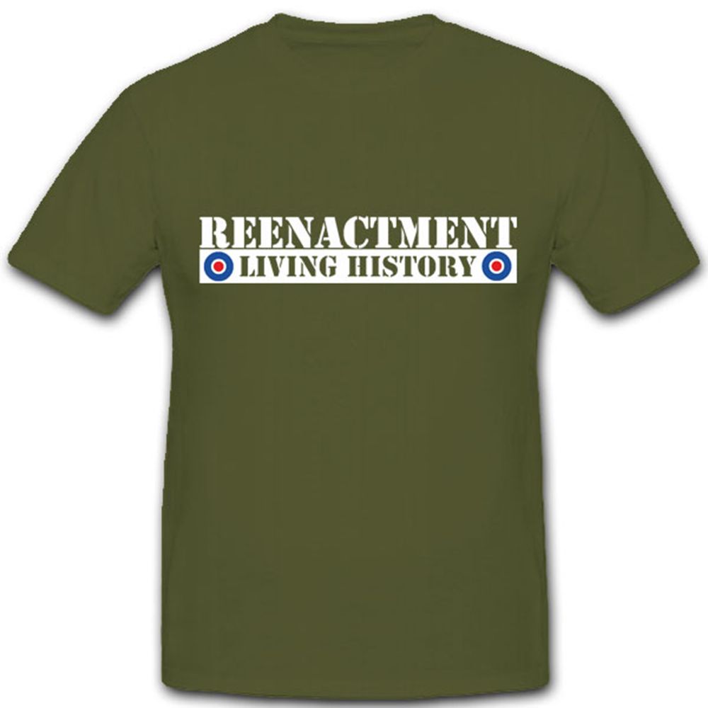 Reenactment Groß Britanien Armee Living History Lebende - T Shirt #4423