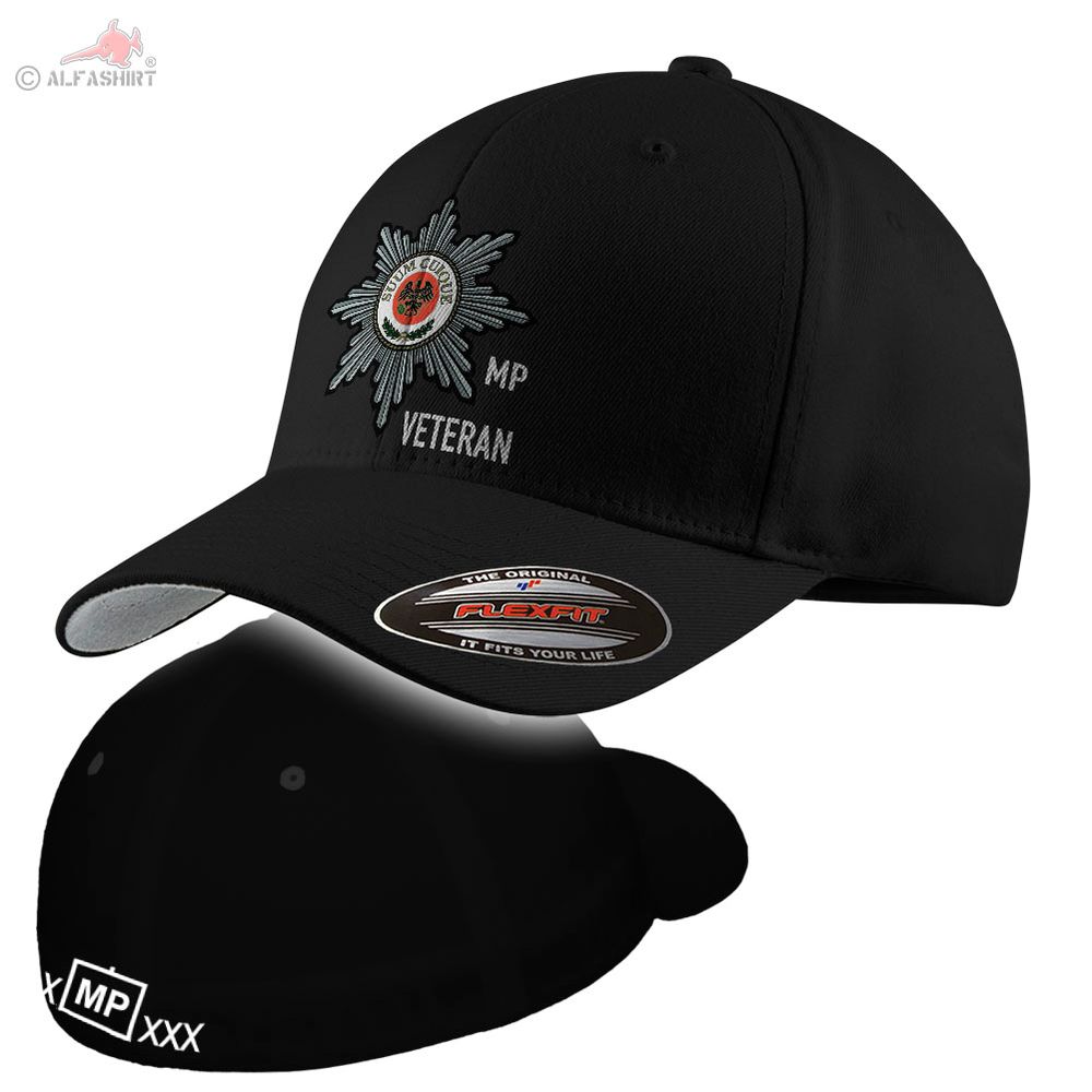 Flexfit Kappe Feldjäger Veteran personalisierbar MP Bundeswehr Kompanie #40054
