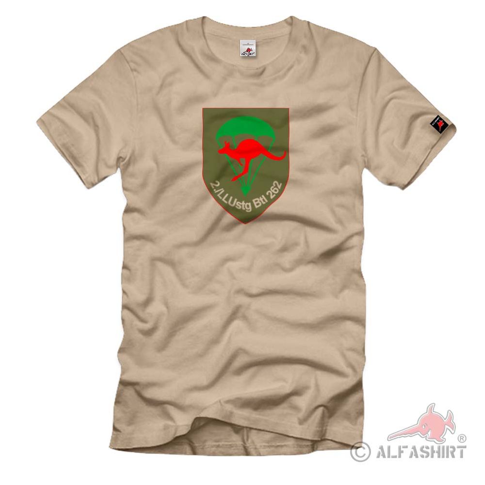 2. Luftlandeversorgungskompanie 262 LLUstgBtl Bundeswehr Wappen - T Shirt #1593