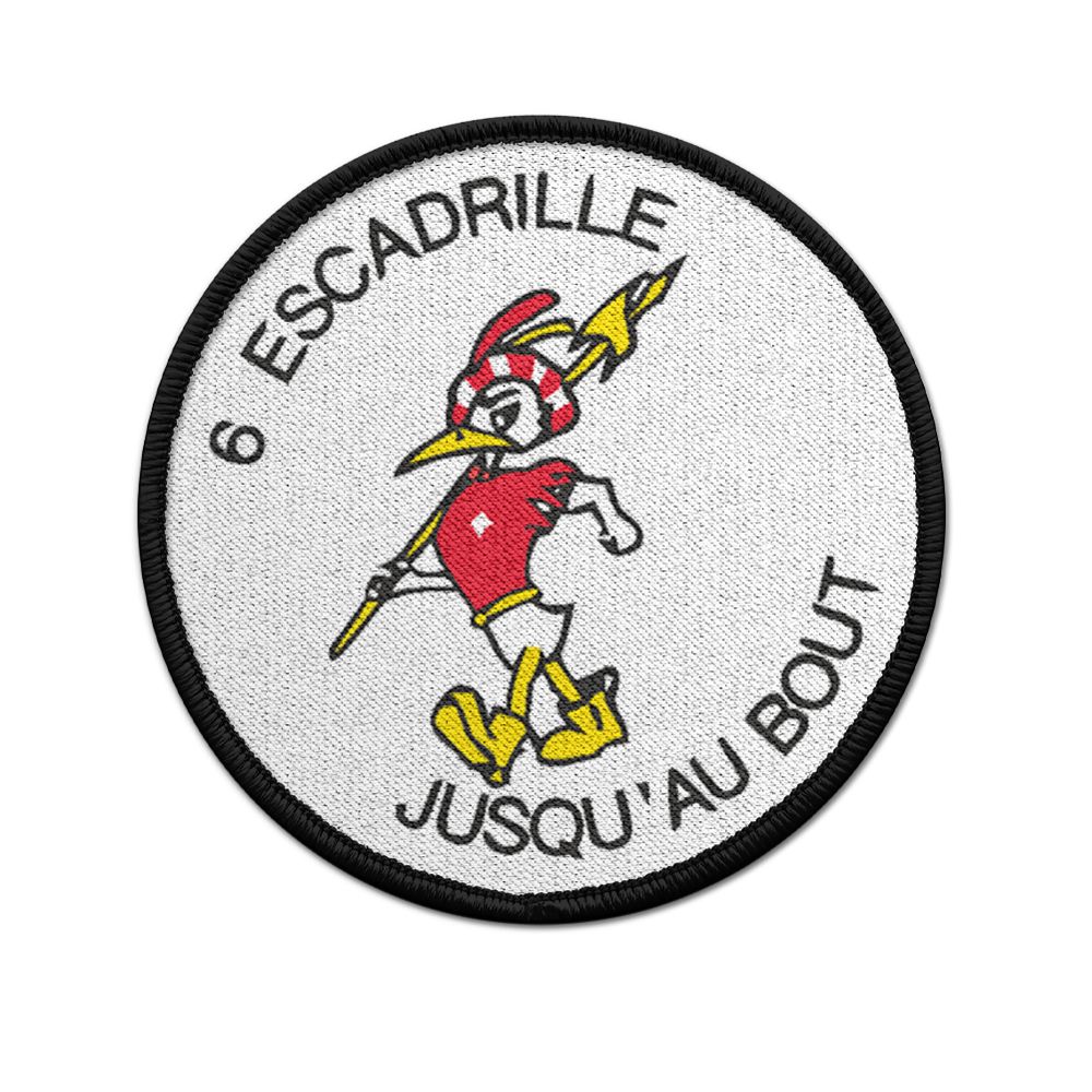 Fliegerstaffel 6 Patch 6ème éscadrille Schweizer Luftwaffe Militär #37224