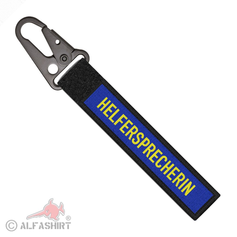 Tactical Key Fob Pendant Velcro Solidarity Loop Rescuers #43002