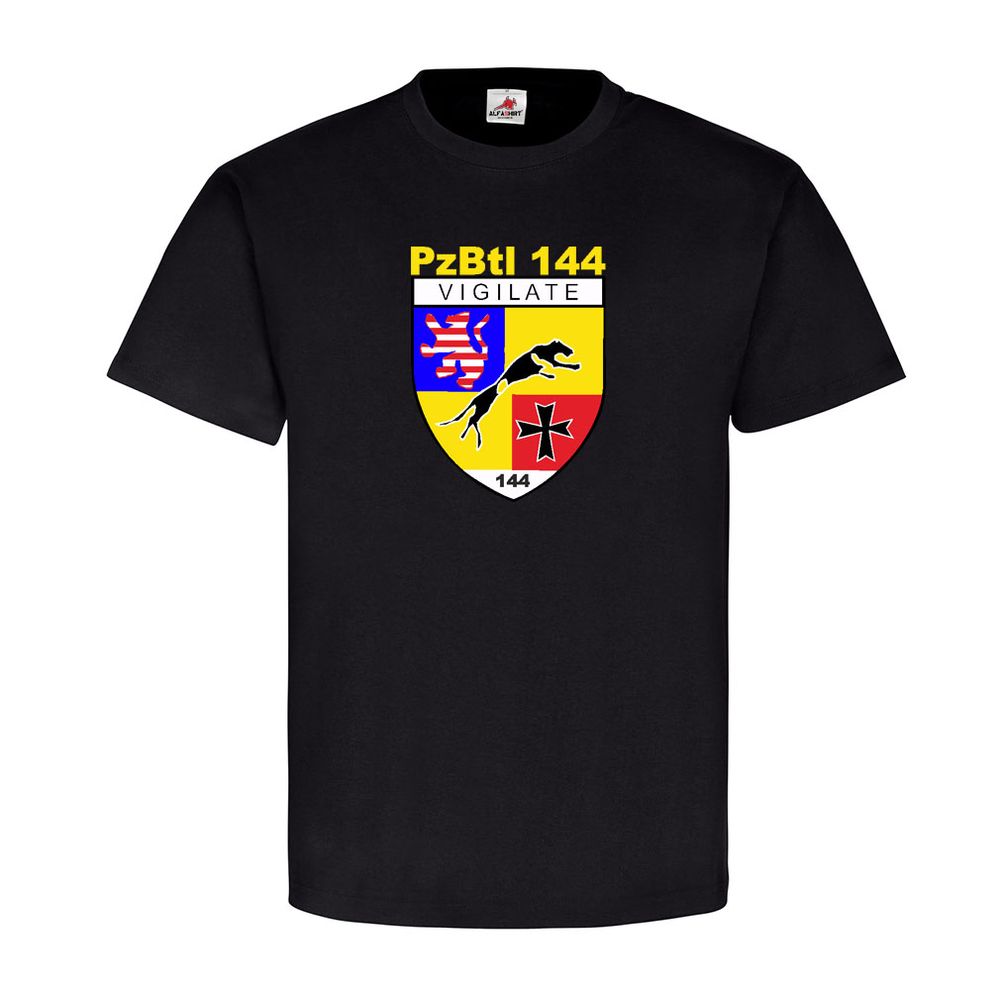 T-shirt PzBtl 144 Panzerbataillon Bundeswehr Landstreitkräfte #24801
