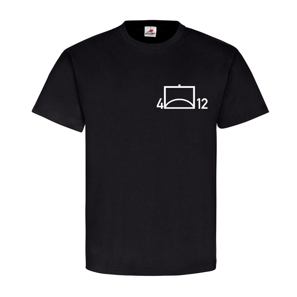 4./PzFlakBtl12 Panzerflugabwehrraketenbataillon Hüffenhardt Panzer T Shirt #5071