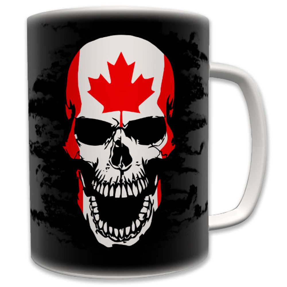 Canada Kanada Canadian Skull Armee Army Militär Kult - Tasse #6204