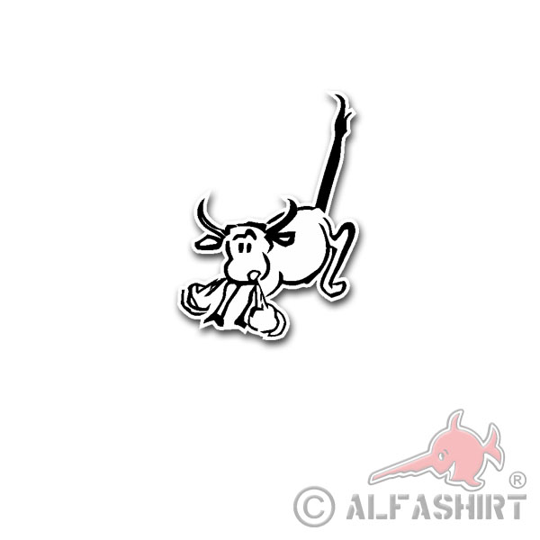 U Boat 47 U47 Bull Coat of Arms Sticker Sticker 5x4cm # A3714