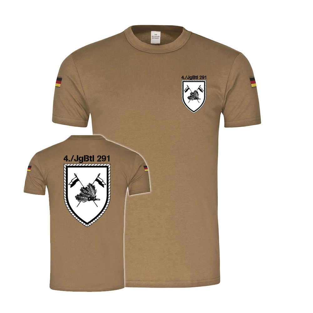 BW Tropen 4 JgBtl 291 Jäger-Bataillon Bundeswehr Abzeichen Logo Kompanie #27214