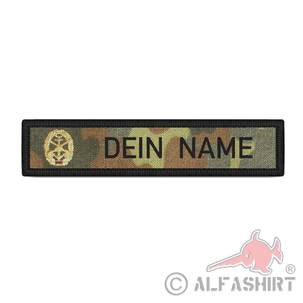 Namenspatch Marinesicherung Personalisiert Wunschtext Text Bundeswehr #36509