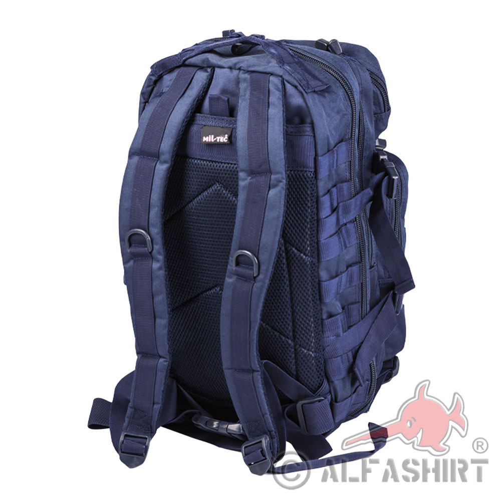 Rucksack dunkelblau navy 20 Liter Einsatz Marine Backpack Schule Outdoor #39167