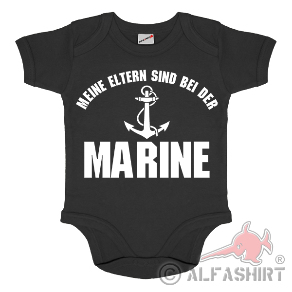 Baby Body Meine Eltern sind bei der Marine kleiner Martose Bundeswehr #41218