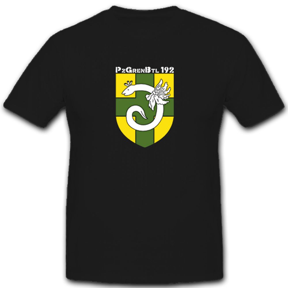 PzGrenBtl 192 Panzergrenadierbataillon Panzer Grenadiere Bataillon T Shirt #5458