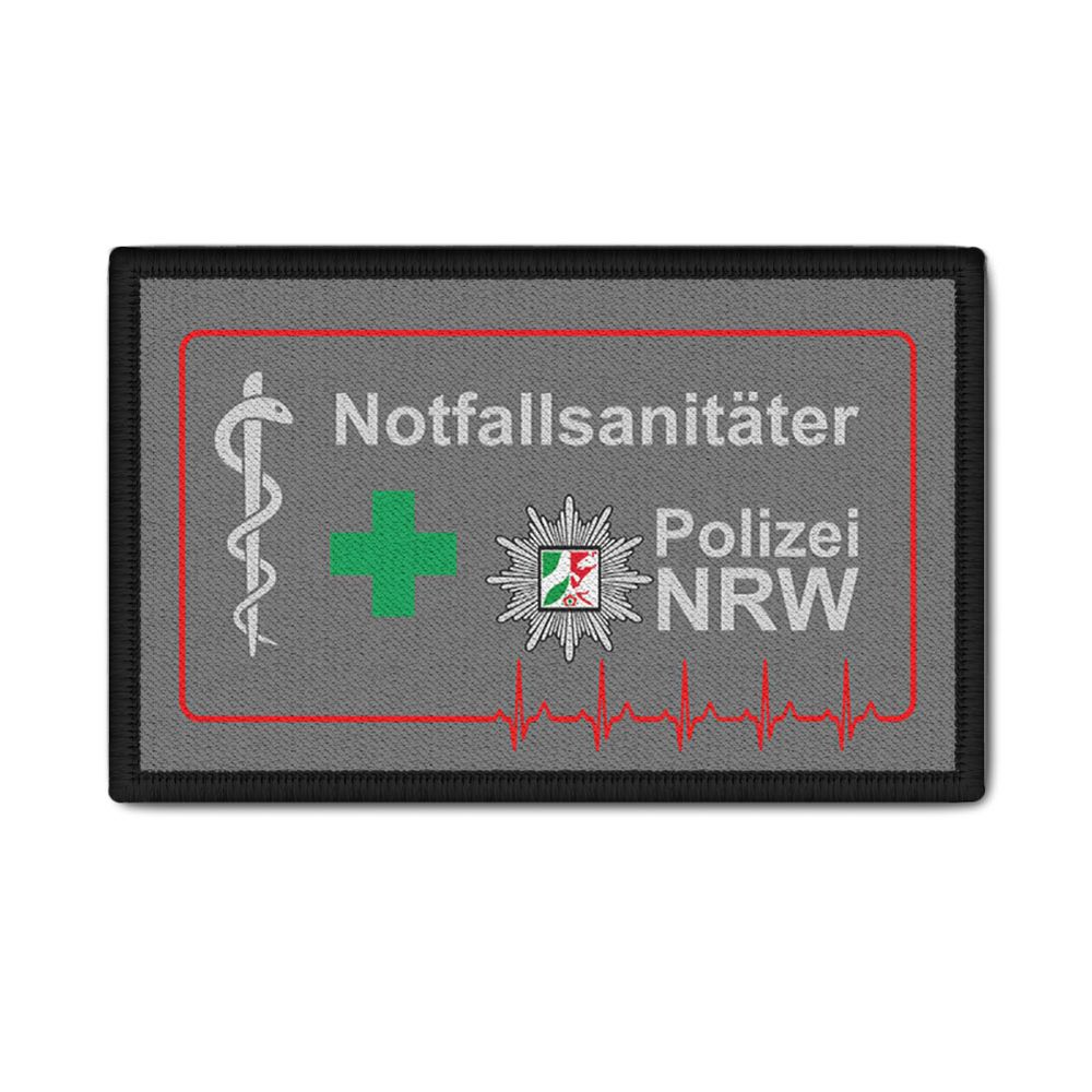 Rank Patch QRS Heart Line NRW Police Police Service Rescue Service 110 #42982