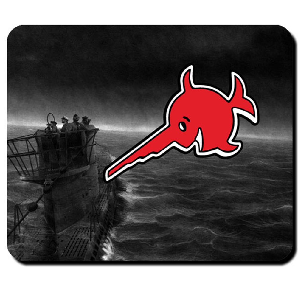 U Boot Sägefisch Marine Grauer Wolf Schwertfisch Wk - Mauspad Mousepad PC #7959