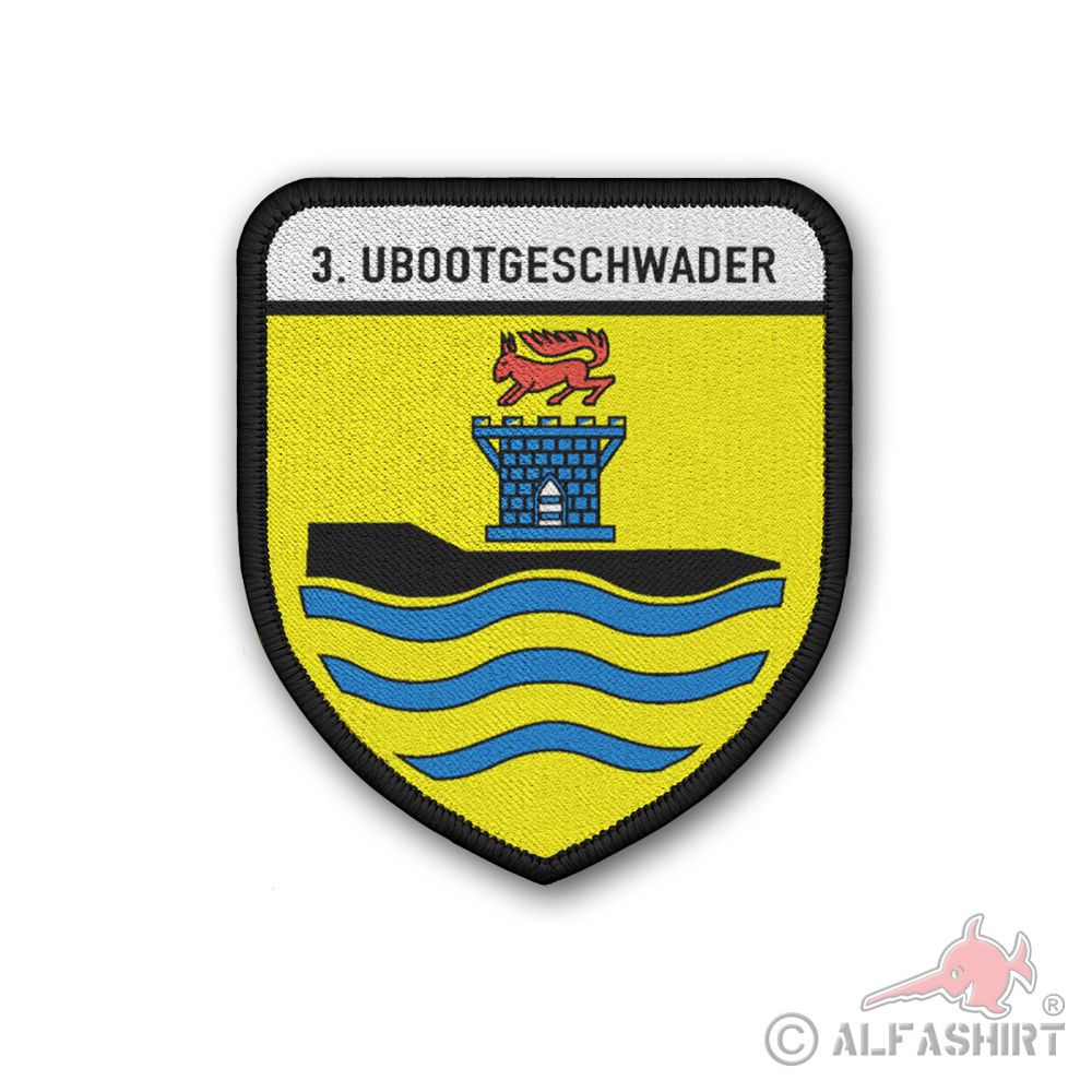Patch 3 Ubootgeschwader UG Wappen Eckernförde Klasse 206 Lech #44899