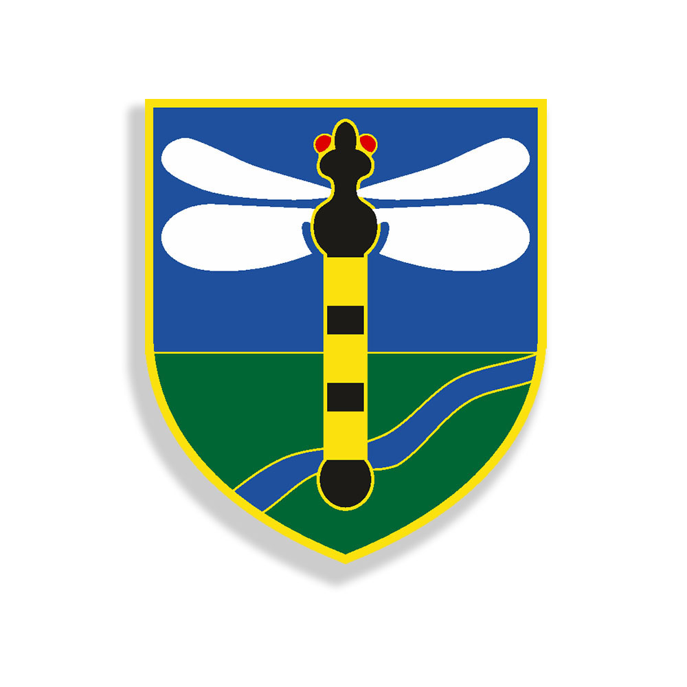 Sticker Army aviation Regiment 20 Neuhausen whether corner BW 6x7cm A1182