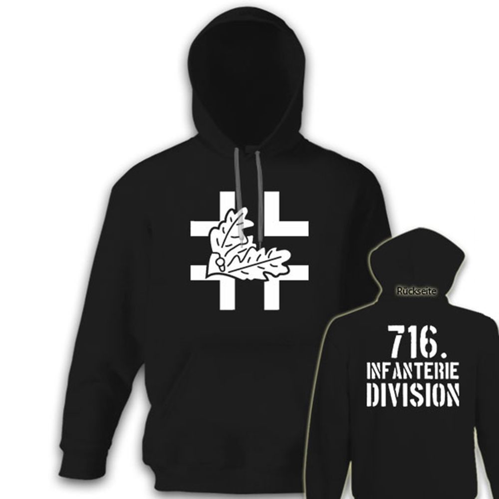 716 Inf Div Wh Infanterie Division 716 Wk Westfront - Kapuzenpullover #7888
