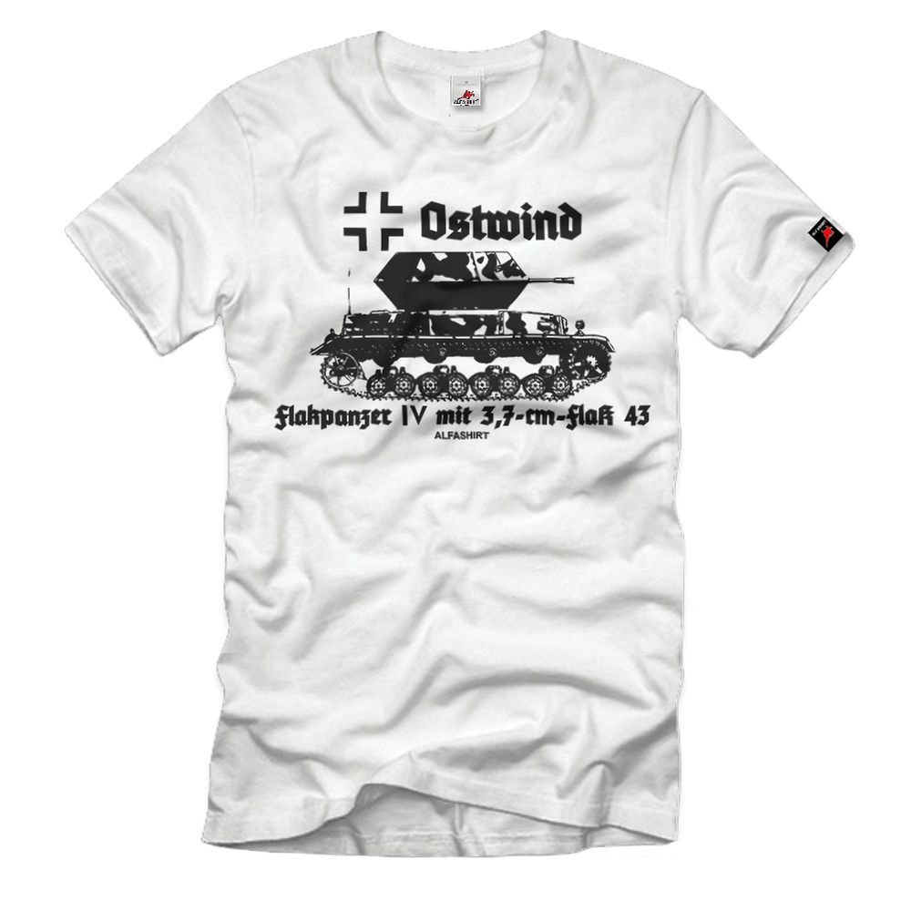 Ostwind Flakpanzer IV Panzer Flak 3,7cm T-Shirt #33090