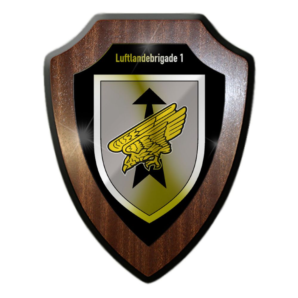 Wappenschild LLBrig 1 Saarland Sarrlouis Luftlandebrigade Heer Bundeswehr #32456